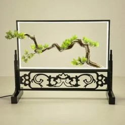 The Gilded Nest Beleuchtung-Moderne Baum-LED-Tischlampe - Kreative Wohnraumbeleuchtung