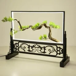 The Gilded Nest Beleuchtung-Moderne Baum-LED-Tischlampe - Kreative Wohnraumbeleuchtung