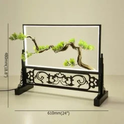 The Gilded Nest Beleuchtung-Moderne Baum-LED-Tischlampe - Kreative Wohnraumbeleuchtung