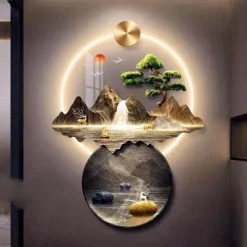 The Decor Haven Beleuchtung-Moderne dekorative Lampe – luxuriöses Entspannungs-Landschaftslicht