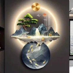 The Decor Haven Beleuchtung-Moderne dekorative Lampe – luxuriöses Entspannungs-Landschaftslicht