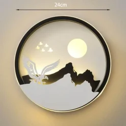 The Gilded Nest Wohndeko|Beleuchtung-Moderne LED-Wandleuchte - Dekorative Kunstleuchte