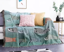 Snug u0026 Soft Bettzeug-Moderne Sofadecke - Weicher Dekobezug für Couch oder Tisch