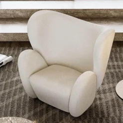 Cozy Living Möbel-Moderner Akzentstuhl - Hervé Beistellstuhl für das Wohnzimmer