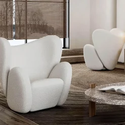 Cozy Living Möbel-Moderner Akzentstuhl - Hervé Beistellstuhl für das Wohnzimmer