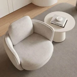 Cozy Living Möbel-Moderner Akzentstuhl - Pascal Beistellstuhl für das Wohnzimmer