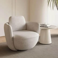 Cozy Living Möbel-Moderner Akzentstuhl - Pascal Beistellstuhl für das Wohnzimmer