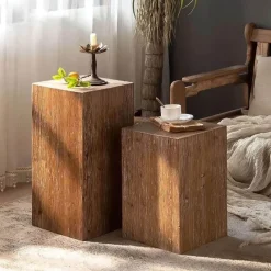 The Lounge Loft Möbel-Moderner Beistelltisch – Akzenttisch für das Wohnzimmer