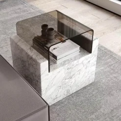 The Lounge Loft Möbel-Moderner Beistelltisch – Stilvolle Akzentmöbel für das Wohnzimmer