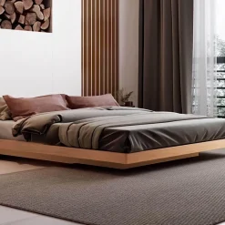 The Lounge Loft Möbel-Moderner Bettrahmen – Stilvolles Guillaume-Bett