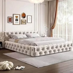 The Lounge Loft Möbel-Moderner Bettrahmen – Stilvolles Lucas-Bettdesign