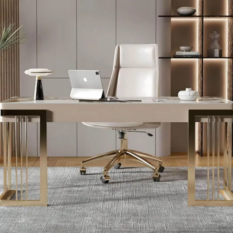 The Lounge Loft Möbel-Moderner Büroschreibtisch – Emanuele Slate Workstation Furniture