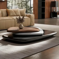 The Coffee Table Co. Möbel-Moderner Couchtisch aus Holz – Stilvolle Wohnzimmermöbel