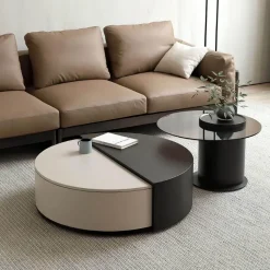 The Coffee Table Co. Möbel-Moderner Couchtisch aus Holz – Stilvoller Akzenttisch