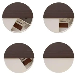 The Coffee Table Co. Möbel-Moderner Couchtisch aus Holz – Stilvoller Akzenttisch