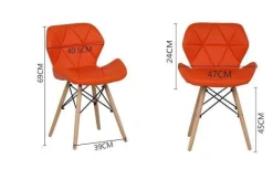 Comfort u0026 Style Möbel|Wohndeko-Moderner, einfacher, farbenfroher Heimstuhl