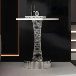 The Lounge Loft Möbel-Moderner, eleganter Beistelltisch Basile – schicker Akzenttisch für jeden Raum