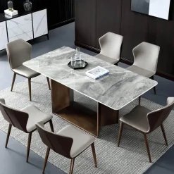 The Lounge Loft Möbel-Moderner eleganter Esstisch – Stilvolle Möbel für Esszimmer