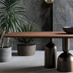 The Lounge Loft Möbel-Moderner Esstisch – Eleganter Wohnzimmertisch