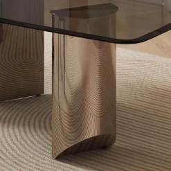 The Lounge Loft Möbel-Moderner Esstisch aus Holz – Vincent Design Esstisch