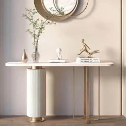 The Lounge Loft Möbel-Moderner Konsolentisch aus Schiefer – Zeitgenössische Wohnzimmermöbel