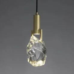 The Decor Haven Gadgets Für Zuhause-Moderner Kristall-Pendelleuchter - Luxuriöse Beleuchtungsvorrichtung