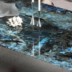 The Lounge Loft Möbel-Moderner Marmor-Esstisch – Elegantes Quitterie-Design