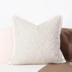 Pillow Haven Bettzeug-Moderner minimalistischer schwarz-weißer Sofakissenbezug - Stilvoller Kissenbezug für das Wohnzimmer