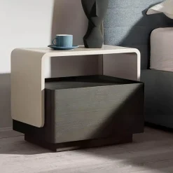 The Lounge Loft Möbel-Moderner Nachttisch – Stilvoller Nachttisch für zeitgenössisches Dekor