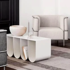 The Lounge Loft Möbel-Moderner niedriger Konsolentisch – Stilvolles Aufbewahrungsmöbel