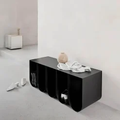 The Lounge Loft Möbel-Moderner niedriger Konsolentisch – Stilvolles Aufbewahrungsmöbel