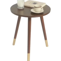 Comfort u0026 Style Möbel-Moderner, runder, kleiner Beistelltisch – elegante Ergänzung für jeden Raum