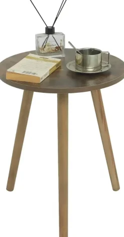 Comfort u0026 Style Möbel-Moderner, runder, kleiner Beistelltisch – elegante Ergänzung für jeden Raum