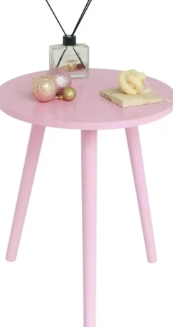 Comfort u0026 Style Möbel-Moderner, runder, kleiner Beistelltisch – elegante Ergänzung für jeden Raum