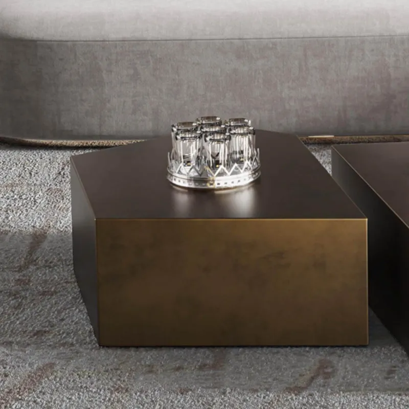 The Coffee Table Co. Möbel-Moderner rustikaler Couchtisch – Stilvoller Akzenttisch