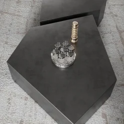 The Coffee Table Co. Möbel-Moderner rustikaler Couchtisch – Stilvoller Akzenttisch