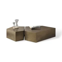 The Coffee Table Co. Möbel-Moderner rustikaler Couchtisch – Stilvoller Akzenttisch