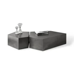 The Coffee Table Co. Möbel-Moderner rustikaler Couchtisch – Stilvoller Akzenttisch