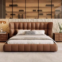 The Lounge Loft Möbel-Moderner schicker Bettrahmen – Stilvolle Schlafzimmermöbel