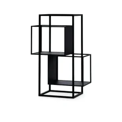 The Lounge Loft Möbel-Modernes Bücherregal aus Holz – Stilvolles Lagerregal