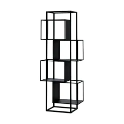 The Lounge Loft Möbel-Modernes Bücherregal aus Holz – Stilvolles Lagerregal