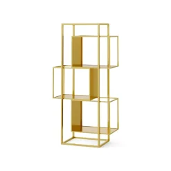 The Lounge Loft Möbel-Modernes Bücherregal aus Holz – Stilvolles Lagerregal