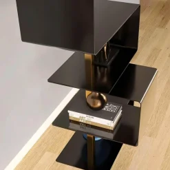 The Lounge Loft Möbel-Modernes Bücherregal aus Holz – Stilvolle Aufbewahrungsdekoration für Zuhause