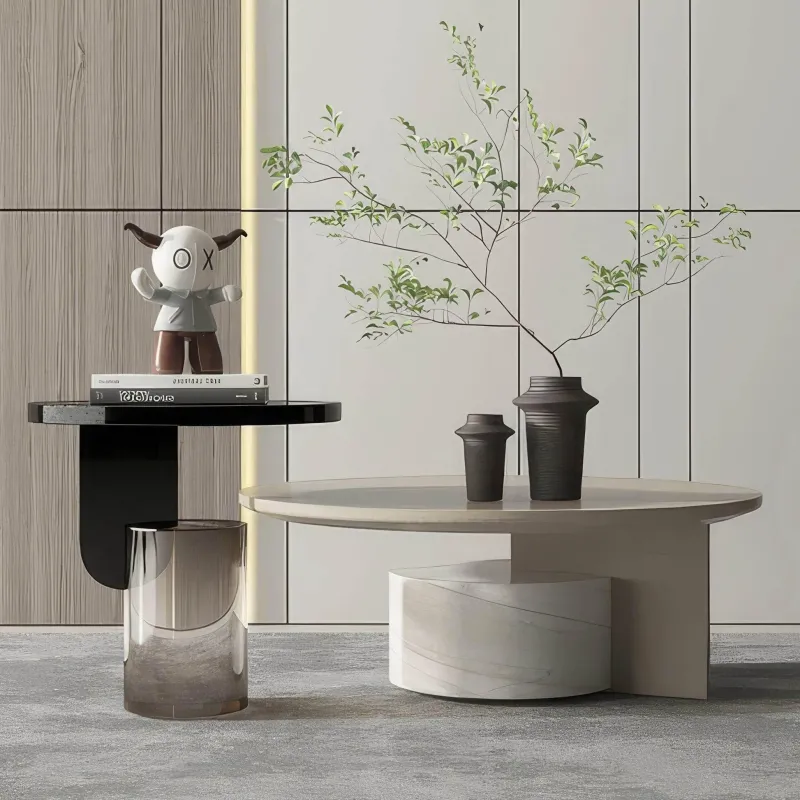 The Coffee Table Co. Möbel-Modernes Couchtisch-Set für stilvolle Wohnzimmer – Zeitgenössische Wohnmöbel