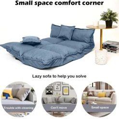 Cozy Living Möbel-Modernes japanisches Futon-Schlafsofa – Liegematratze