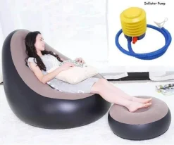 Comfort u0026 Style Möbel-Modernes Sitzsacksofa – Bequemes Wohnzimmerkissen