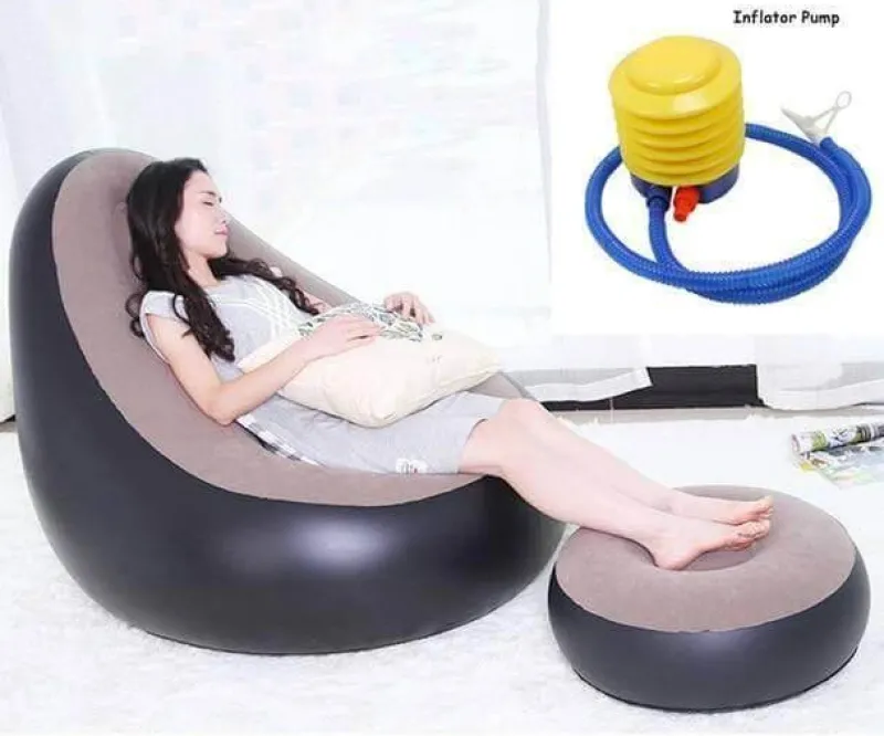 Comfort u0026 Style Möbel-Modernes Sitzsacksofa – Bequemes Wohnzimmerkissen