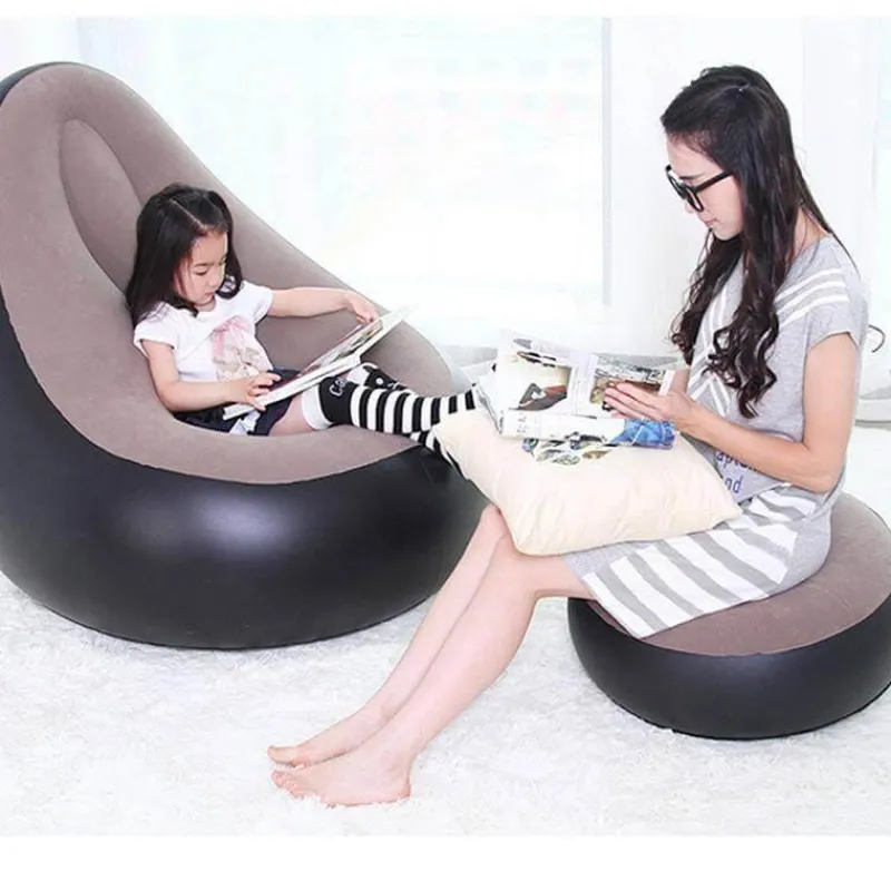 Comfort u0026 Style Möbel-Modernes Sitzsacksofa – Bequemes Wohnzimmerkissen