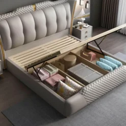 The Lounge Loft Möbel-Modernes Valentin-Bett – Stilvolle Schlafzimmermöbel