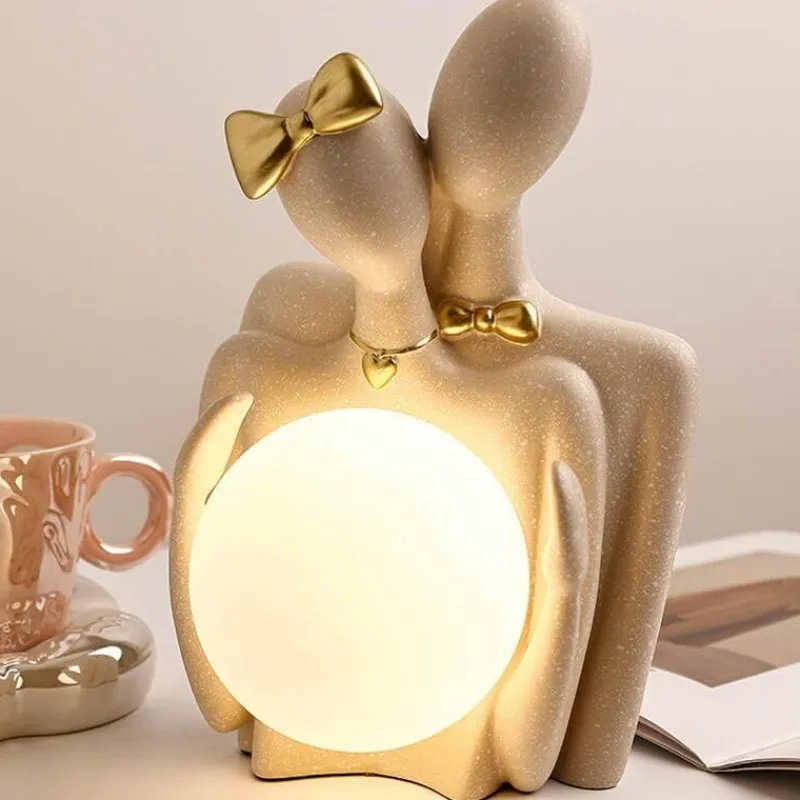 Illuminate Home Beleuchtung-Mondlampe für Paare – Romantisches Nachtlicht, Heimdekoration